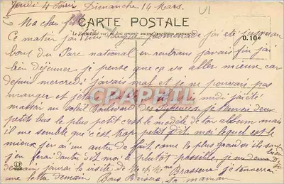 Jurançon, widok z Bulwaru Pyrenajskich — Dolne Pyrenaje — Fototypia Labouche Frères, Toulouse, n°37 — Rewers