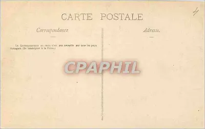 Pau — O Castelo e a Baixa Cidade — Les Pyrénées Illustrées, n° 783 — Verso