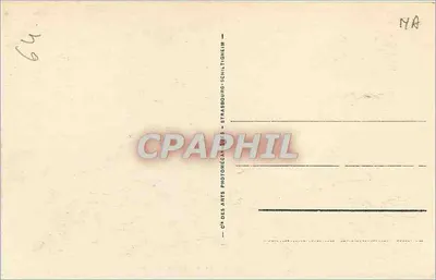Biarritz - De Maagd van Rocher — uitgever CP des Arts Photogéniques, Straatsburg — Achterkant