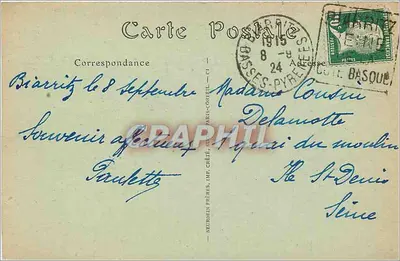 Biarritz — Port rybacki i Katedra św. Eugenii — JND Fot. — Rewers