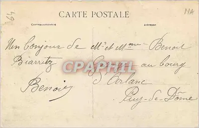 Biarritz — Moderny — Wzgórze Basta i Promenada Tamaris — A.S. n°4 — Rewers