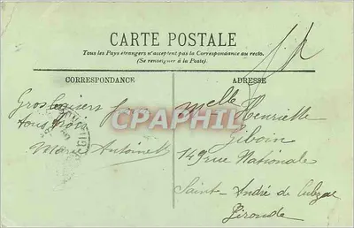 DAX — A Promenade dos Muros Romanos — LL. n°59 — Verso