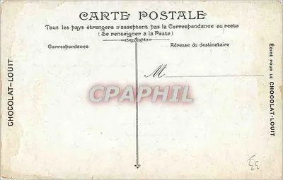 Bordeaux. Kolumny Rostrales — wydana dla Chocolat-Louit, nr LV468 — Rewers