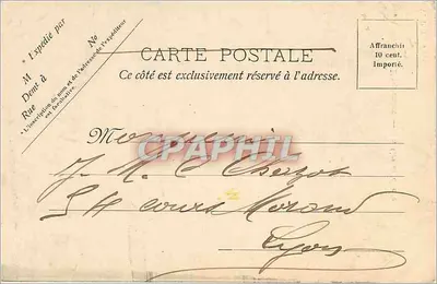 Bordeaux — A Grande Campana — V.P. Paris — Verso