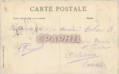 Bordeaux — Plac Komedii — C. B. — Rewers