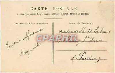Bordeaux - View of the Grand Theatre — H.L. Publisher — Back