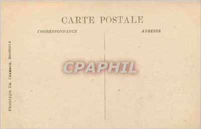 Bordeaux — Le Pont, Vue générale — C.B. 207 — Verso