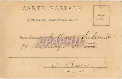 Bordeaux — Plac de la Bourse i Fontanna Trzech Urodzistych — W. V. DEROSE — Rewers