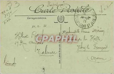 Bordeaux — Grand Théâtre — LL — Selecta — Rewers