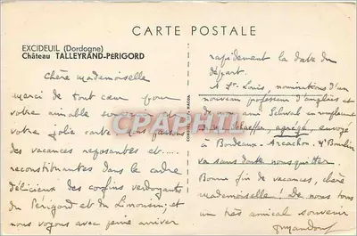 Castelo Talleyrand-Périgord — Excideuil (Dordogne) — editor Cim — Verso