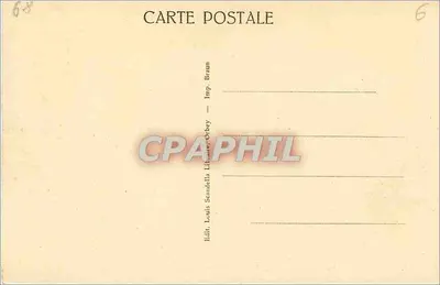 Le Bonhomme — Monumento aos Mortos e o Calvário — editor Louis Senatella, n° 1216 c — Verso