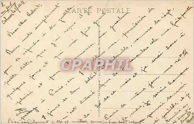 Colmar - Rue des Tanneurs — widok na kanał i dachy — wydawca nieznany, nr 53 — Rewers