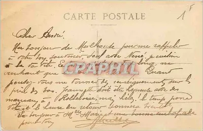 Mulhouse — Bollwerk — wydawca nieznany, numer serii 34 — Rewers