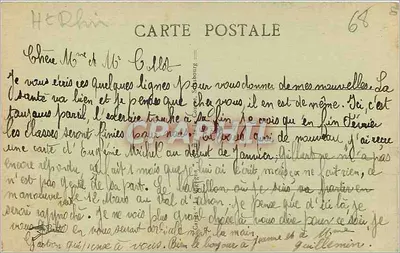 Mulhouse - Faubourg de Colmar — wydawca nieznany, nr serii 5145 — Rewers
