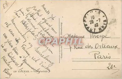 Colmar — Widok ogólny — P. Swashbourg — Rewers