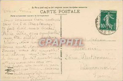 Strasbourg — Gare Central — n° 281 — Rewers
