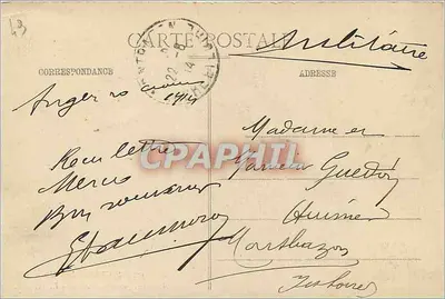 Angers — Zamek — Główne widoki — L. V., fot. — Rewers