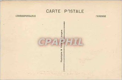 Angers - Les Ponts-de-Cé. Widok mostu Dumnacus nad Loirą i nabrzeżach - L. V. fot. — Rewers