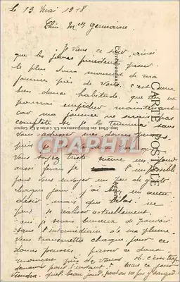 Angers — Ogród Botaniczny, Jezioro — A. B. — Rewers
