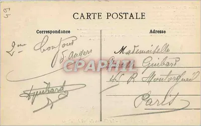Zamek Króla Polski — Angers — Wydawnictwo Laroute, nr 162 — Rewers
