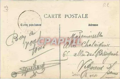 Angers - La Cattedrale e le sue scale monumentali, nuovo piano — Edizione Laroute, n°17 — Verso