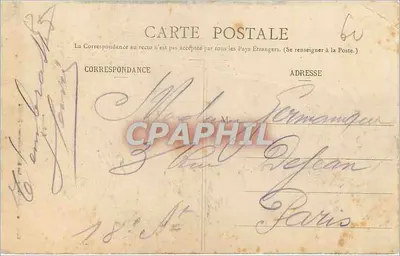 Donna e ragazzo con asino — Sablaise — Les Sables-d'Olonne, N° 2212 — Verso