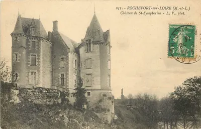 Zamek St-Symphorien — Rochefort-sur-Loire — L. V., fot.