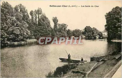 Selles-sur-Cher (L.-rel-C.) — As margens do Cher