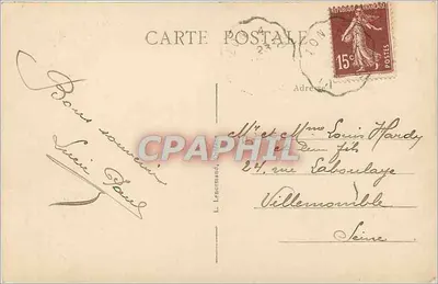 Selles-sur-Cher (L.-rel-C.) — As margens do Cher — Verso