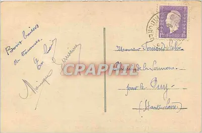 Couture-sur-Loir (L.-et-Ch.) — Jaskinie Poissonnière (XVI wiek) — Combier & Macor — Rewers