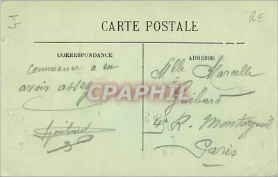 VENDÔME (L.-et-C.) — Wnętrze kościoła Trójcy Świętej. Ołtarz — Zabytek, XIV i XV wiek — LL — Rewers