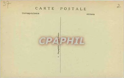 Amboise (Loire-et-Loire) — Het Kasteel (Westzijde) — A.P. — Achterkant