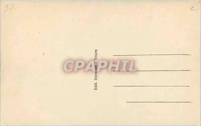 Amboise — Zamek (Zabytek) — R.D. — Wydawca Dorange - Tours — Rewers