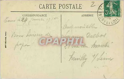 Tours — Katedra św. Gatiana, Dach i Latarnia Wieży Północnej — LL — Rewers