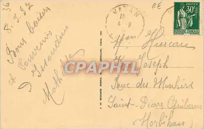 Issoudun — Katedra Najświętszego Serca Pana Jezus — ND. — Rewers