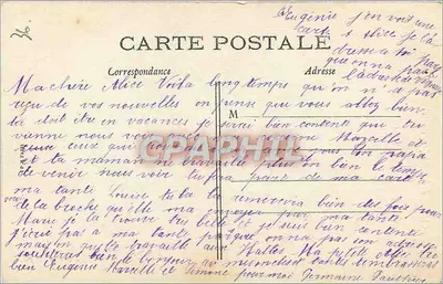 Zamek w Valençay (Indre) — Donjon — Wydawca Audejean-Buguet, Valençay — Rewers
