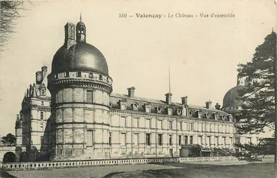 Valençay - O Castelo - Vista geral — série 510 — editor Léon Trenhoix