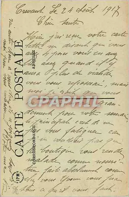 Castelo de Valençay — Avenida dos Laranjeiros — Édit A Trône — Verso