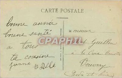 Angers — Pałac Uniwersytetu — L. V., fot. — Rewers