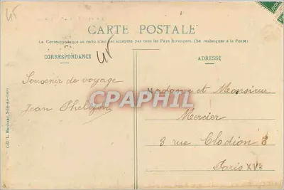 Gien (Loiret) — Ogólny widok — L. Marchand — Rewers