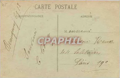 Beaugency — Interior da Cour do Antigo Castelo — Editor: A. Beauregard (Loiret) — Verso