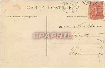 Montargis — Urząd Miasta — Chartrier, wyd., Montargis — Rewers