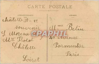 Montargis — Katedra św. Małgorzaty — Wydawnictwo Nowe Galerie — Rewers