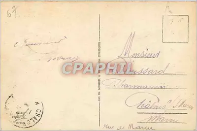 Estrasburgo - Puente del Rin (orilla badoise) — n° 665 — editor no visible — Reverso