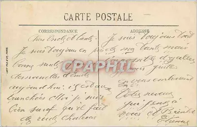 Orléans — A Rue Royale — LL. n°142 — Verso