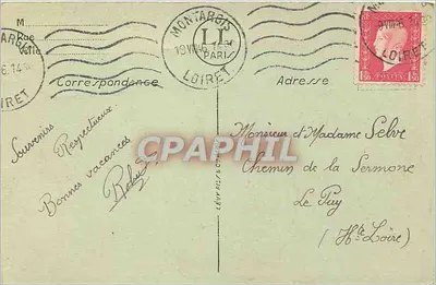 Montargis — Rue Triqueti — LL. — Verso