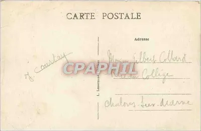 Orléans - Plac Martroi — statua Jeanne d'Arc, ufundowana 8 maja 1865 — wydawca L. Lanormand, Orléans — Rewers
