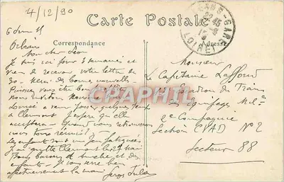 Orléans — Lokalizacja Fortu Tourelles — ND. Phot. — Rewers