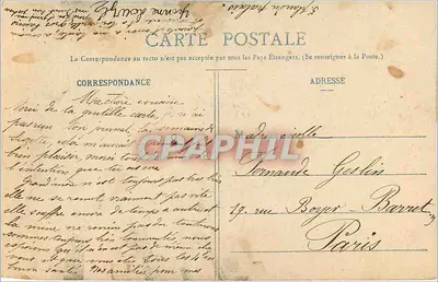 Dreux — Hotel de Ville, costruito sotto Francesco I — Che Foucencill, Editore, Dreux — Verso