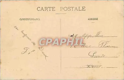 Dreux - Muralhas do Velho Castelo — Ch. Foucault, editor, Dreux — Verso